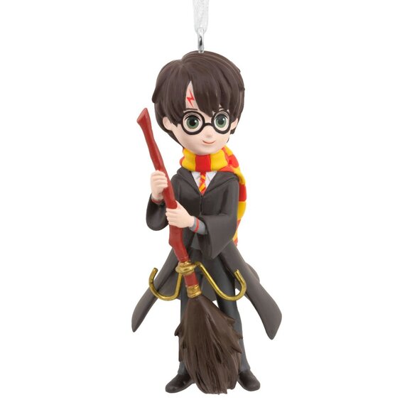Hallmark Ornaments Wizarding World Harry Potter Quidditch Broom Christmas Decor - Picture 1 of 11